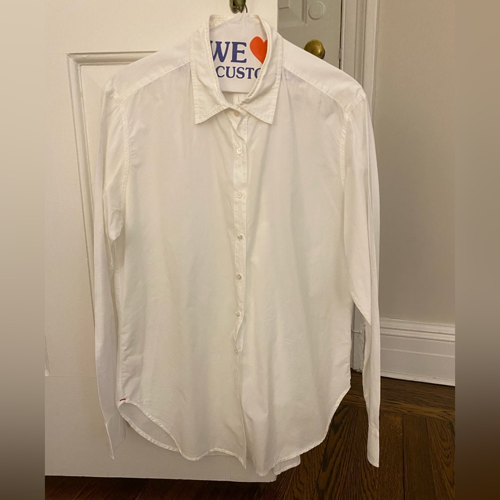 Xirena White 100% Light Cotton Top